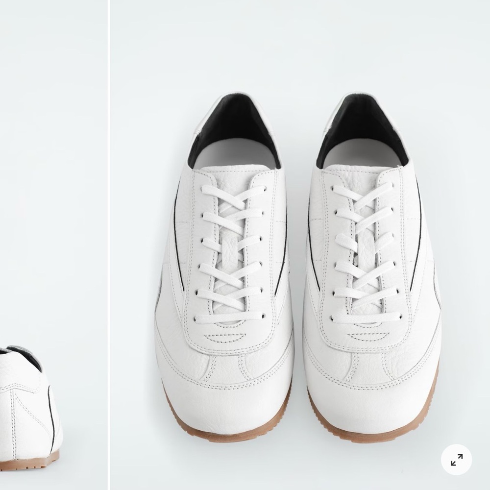 COS Minimal Leather Sneaker